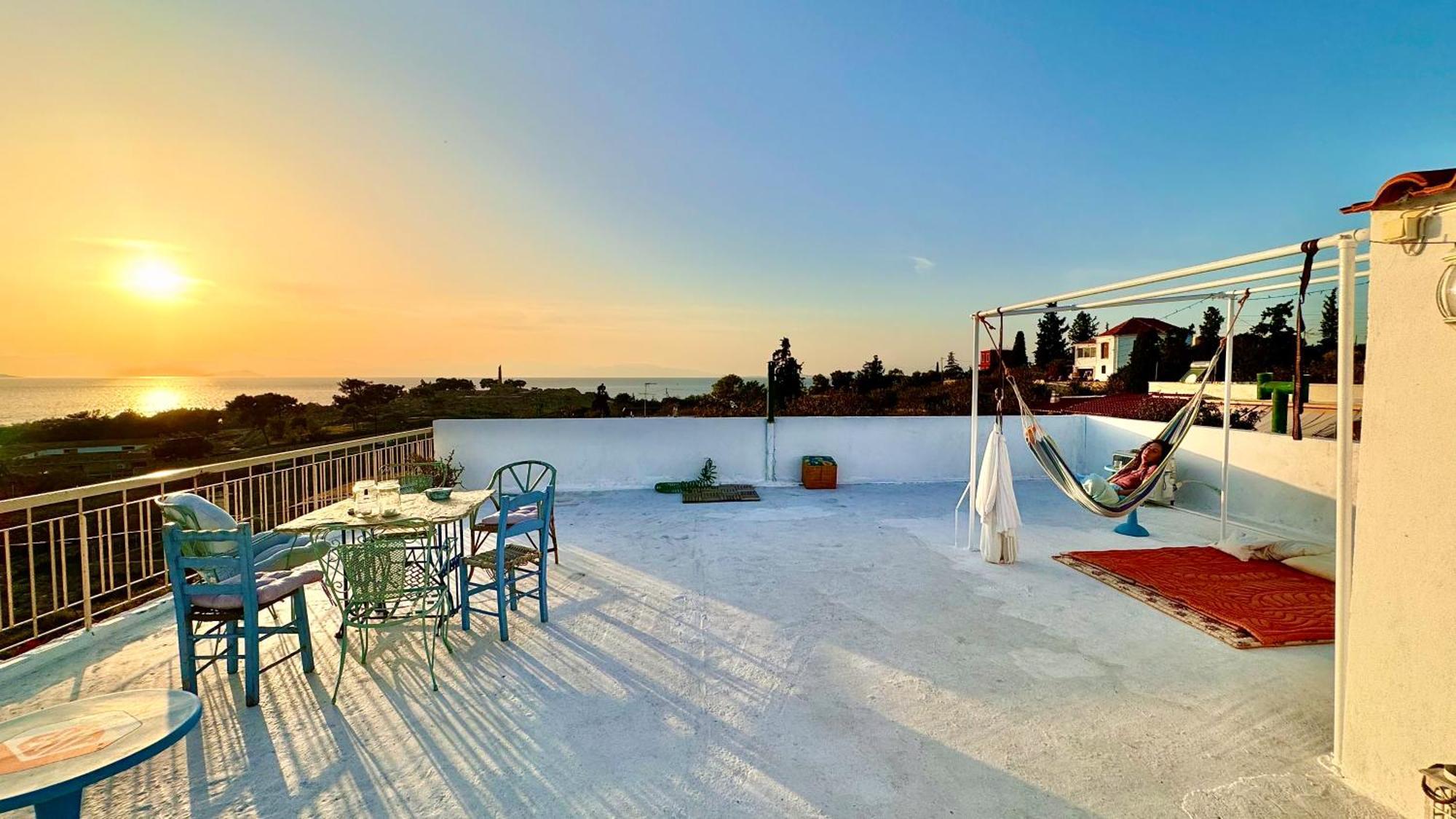 Appartement Vue Sur Mer Soul Family, Egine Aegina Экстерьер фото