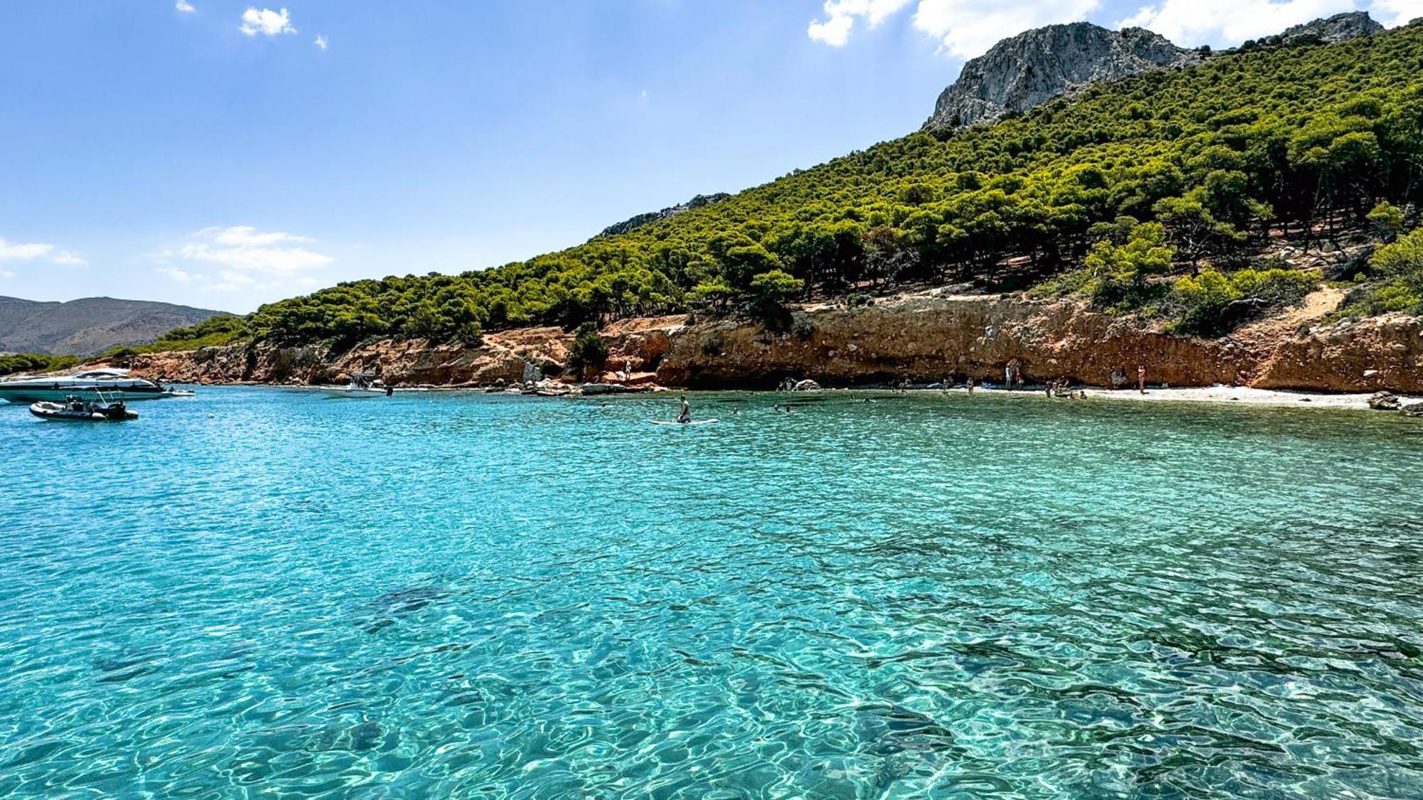Appartement Vue Sur Mer Soul Family, Egine Aegina Экстерьер фото