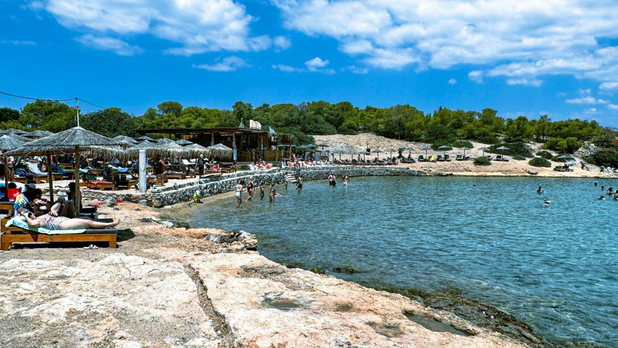 Appartement Vue Sur Mer Soul Family, Egine Aegina Экстерьер фото